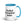 The Tractor Mugs Store Blue Fuelled by Combine Noise | 15 oz Mug with Color Inside Quality Farmers Merch