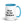 The Tractor Mugs Store Blue Here for the Combines | 15 oz Mug with Color Inside Quality Farmers Merch