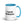 The Tractor Mugs Store Blue I Speak Farmonics | 15 oz Mug with Color Inside Quality Farmers Merch