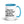 The Tractor Mugs Store Blue I Stop for Every Combine Spotting Opportunity | 15 oz Mug with Color Inside Quality Farmers Merch