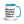 The Tractor Mugs Store Blue Introverted But Willing To Discuss Tractors | 15 oz Mug with Color Inside Quality Farmers Merch