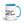 The Tractor Mugs Store Blue My Attention Span Is Combine Shaped | 15 oz Mug with Color Inside Quality Farmers Merch