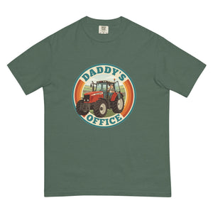 The Tractor Mugs Store Blue Spruce Massey Ferguson 6480 DADDY'S OFFICE Retro | Unisex Premium T-shirt Quality Farmers Merch