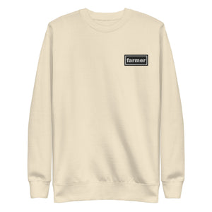 The Tractor Mugs Store Bone / S OASIS Style FARMER | Unisex Premium Sweatshirt Quality Farmers Merch