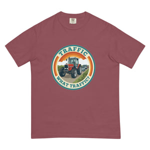 The Tractor Mugs Store Brick / S Massey Ferguson 3075 TRAFFIC WHAT TRAFFIC? Retro | Unisex Premium T-shirt Quality Farmers Merch