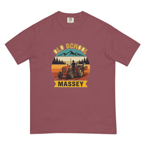 The Tractor Mugs Store Brick / S Massey Ferguson 35X OLD SCHOOL MASSEY Outdoor | Unisex Premium T-shirt Quality Farmers Merch