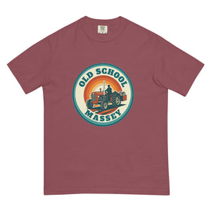 The Tractor Mugs Store Brick / S Massey Ferguson 35X OLD SCHOOL MASSEY Retro | Unisex Premium T-shirt Quality Farmers Merch