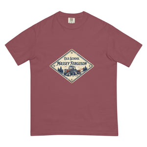 The Tractor Mugs Store Brick / S Massey Ferguson 390T OLD SCHOOL MASSEY FERGUSON Heritage | Unisex Premium T-shirt Quality Farmers Merch