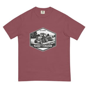 The Tractor Mugs Store Brick / S Massey Ferguson 390T OLD SCHOOL MASSEY FERGUSON Moose | Unisex Premium T-shirt Quality Farmers Merch