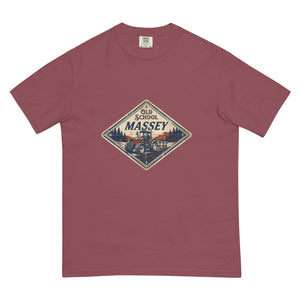 The Tractor Mugs Store Brick / S Massey Ferguson 6480 OLD SCHOOL MASSEY Heritage | Unisex Premium T-shirt Quality Farmers Merch