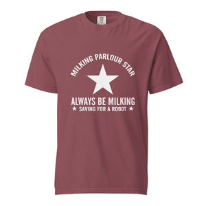 The Tractor Mugs Store Brick / S Milking Parlor Star | Unisex Premium T-Shirt Quality Farmers Merch