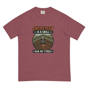 The Tractor Mugs Store Brick / S Oversteer Is A Skill | Unisex Premium T-shirt Quality Farmers Merch