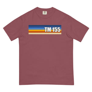 The Tractor Mugs Store Brick / S Retro Stripes TM 155 | Unisex Premium T-shirt Quality Farmers Merch