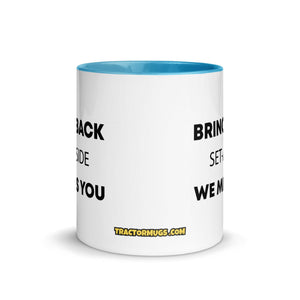 The Tractor Mugs Store Bring Back Set-A-Side We Miss You | Mug with Color Inside Quality Farmers Merch