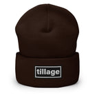 The Tractor Mugs Store Brown OASIS Style 'Tillage' | Cuffed Beanie Quality Farmers Merch