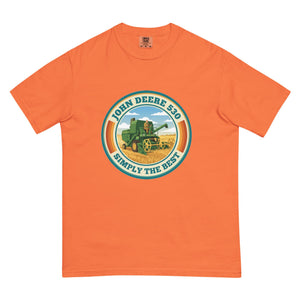 The Tractor Mugs Store Burnt Orange John Deere 530 John Deere 530 SIMPLY THE BEST Retro | Unisex Premium T-shirt Quality Farmers Merch