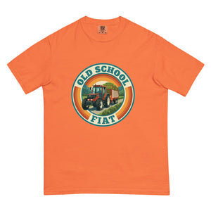 The Tractor Mugs Store Burnt Orange / S FIATAGRI F140 OLD SCHOOL FIAT Retro | Unisex Premium T-shirt Quality Farmers Merch