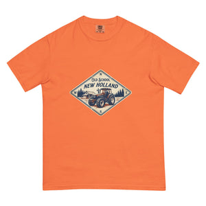 The Tractor Mugs Store Burnt Orange / S New Holland TM 135 OLD SCHOOL NEW HOLLAND Heritage | Unisex Premium T-shirt Quality Farmers Merch