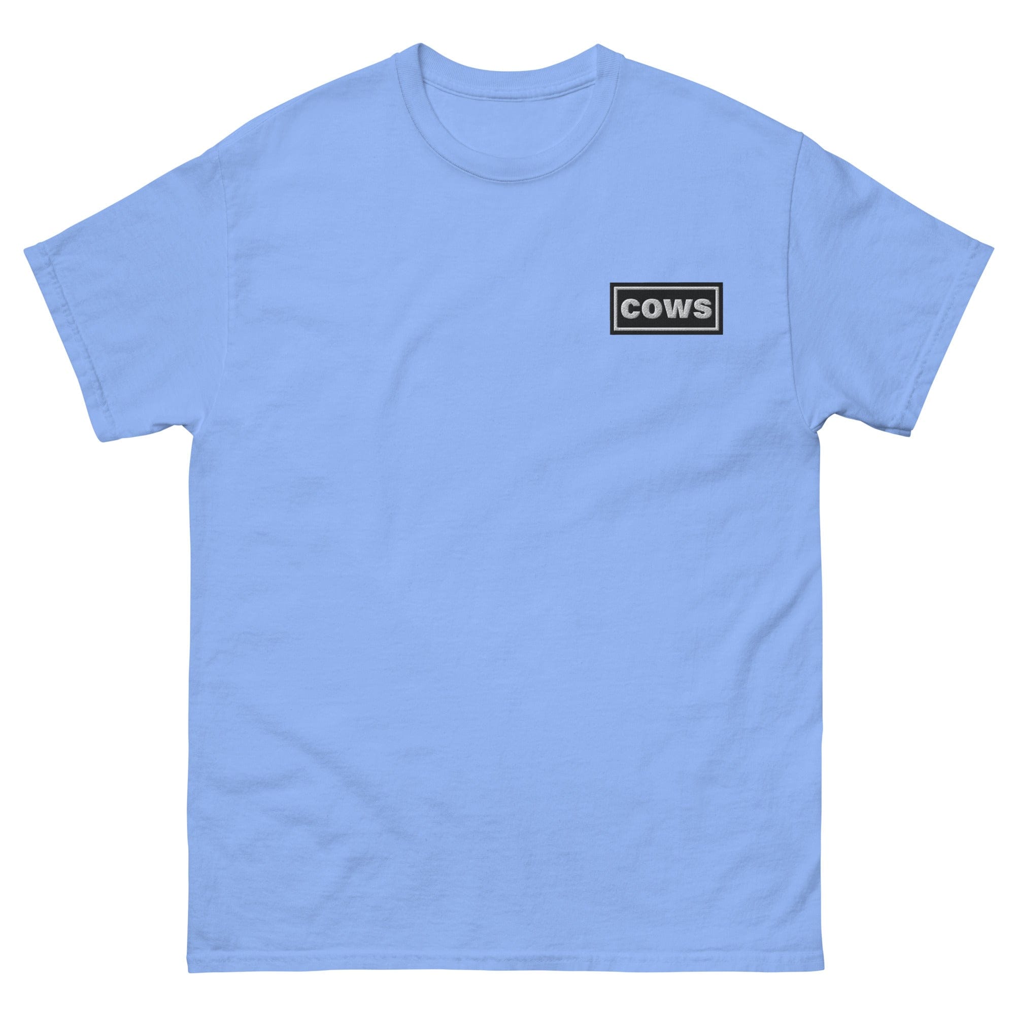 The Tractor Mugs Store Carolina Blue / S 'OASIS' Cows Unisex Classic Tee Quality Farmers Merch
