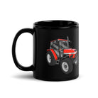 The Tractor Mugs Store Case 4230 | Black Glossy Mug Quality Farmers Merch