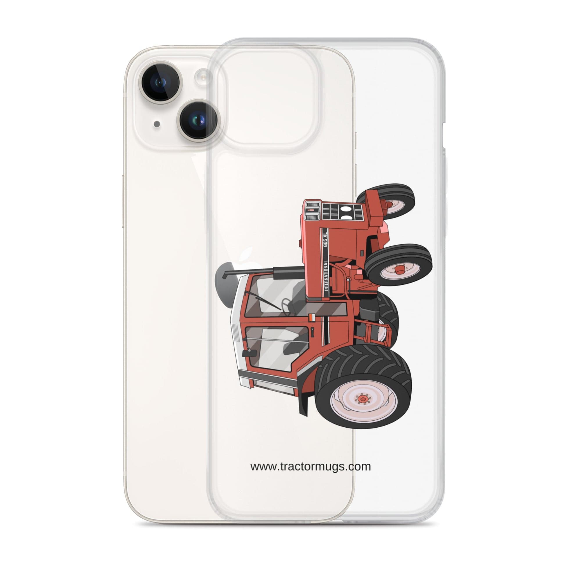 The Tractor Mugs Store Case 685 XL |  Clear Case for iPhone® Quality Farmers Merch