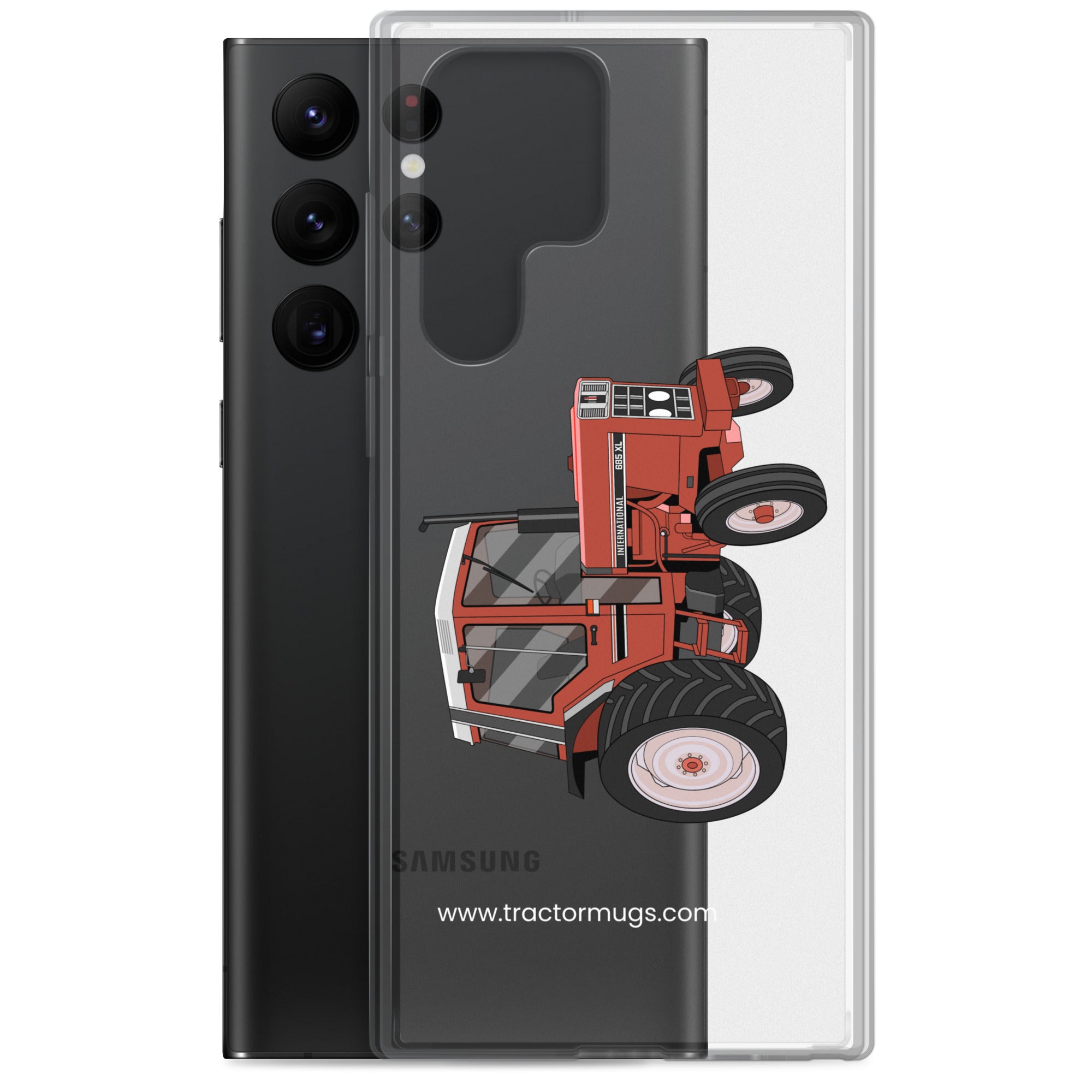 The Tractor Mugs Store Case 685 XL |  Clear Case for Samsung® Quality Farmers Merch