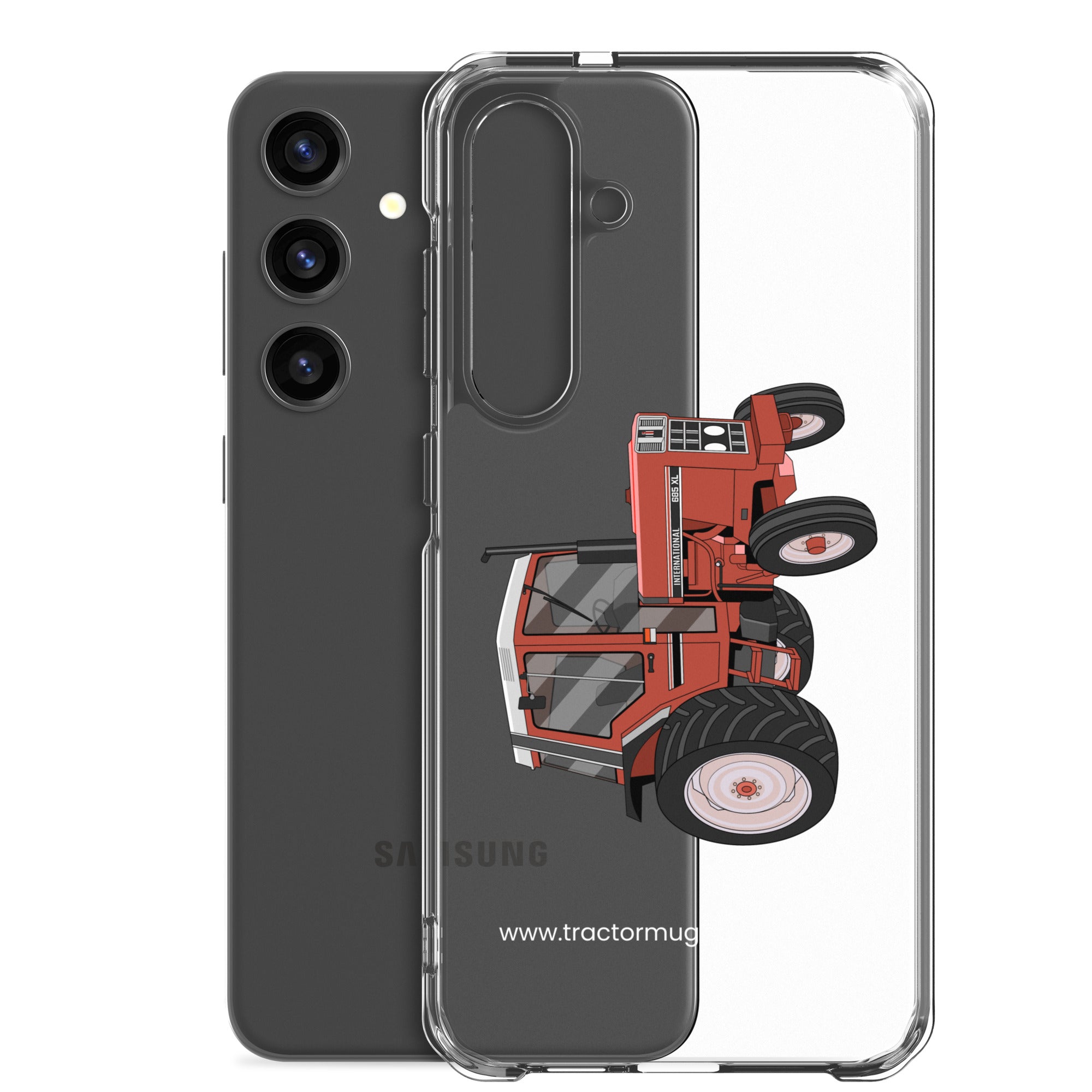 The Tractor Mugs Store Case 685 XL |  Clear Case for Samsung® Quality Farmers Merch