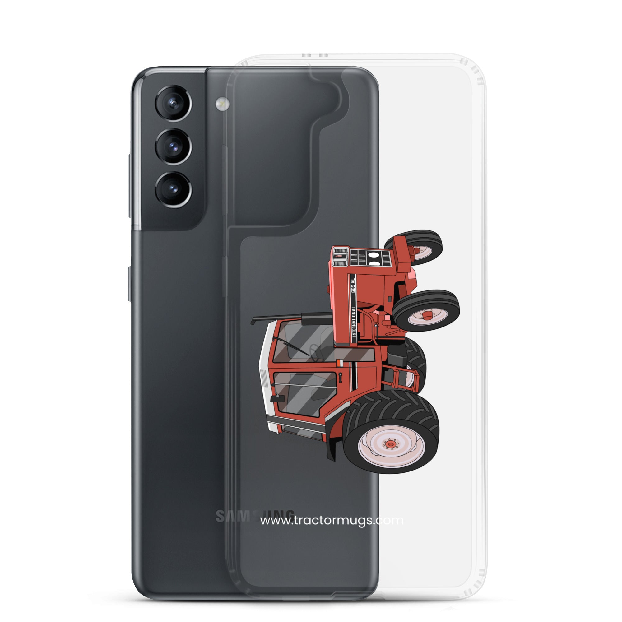 The Tractor Mugs Store Case 685 XL |  Clear Case for Samsung® Quality Farmers Merch