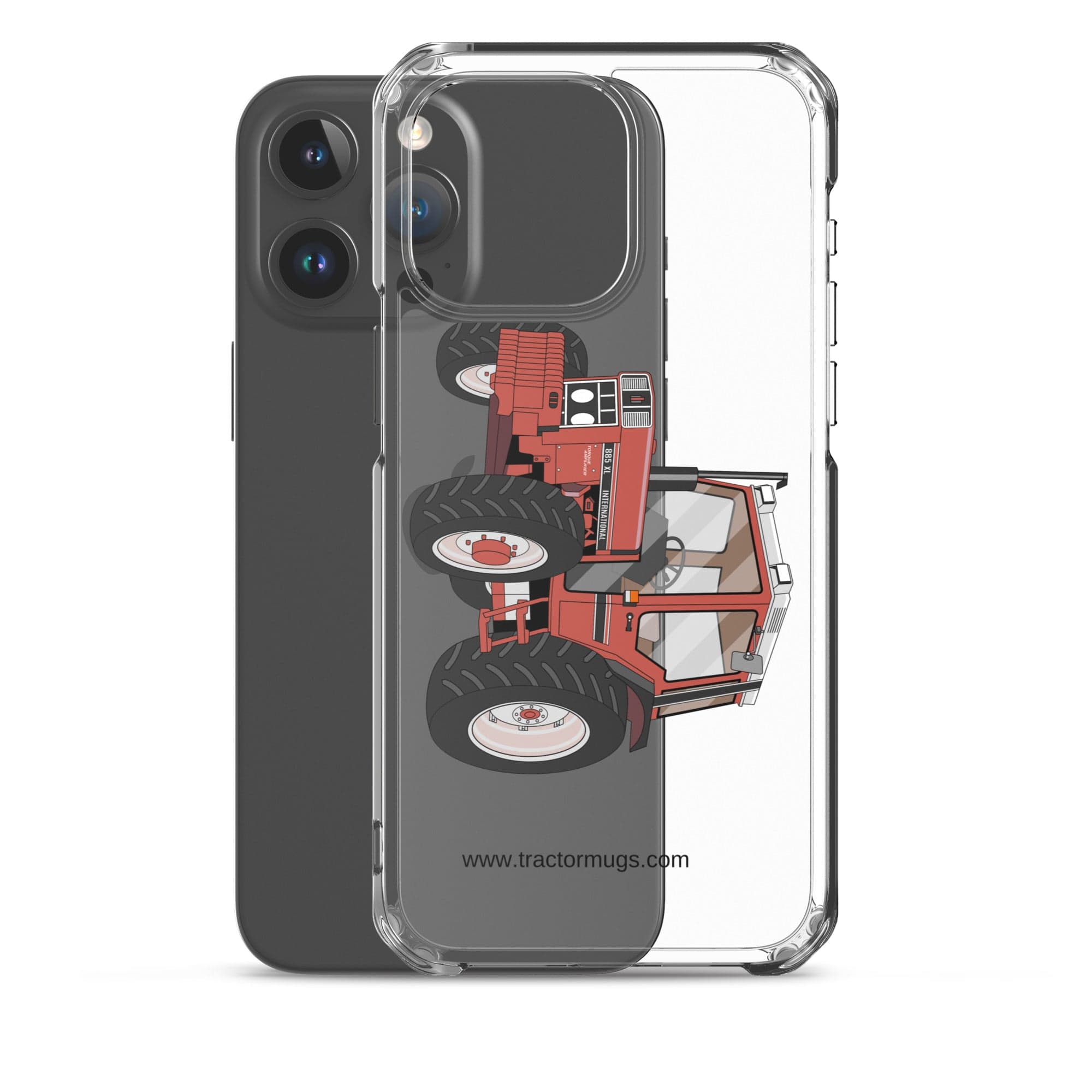 The Tractor Mugs Store Case 885 XL | Clear Case for iPhone® Quality Farmers Merch