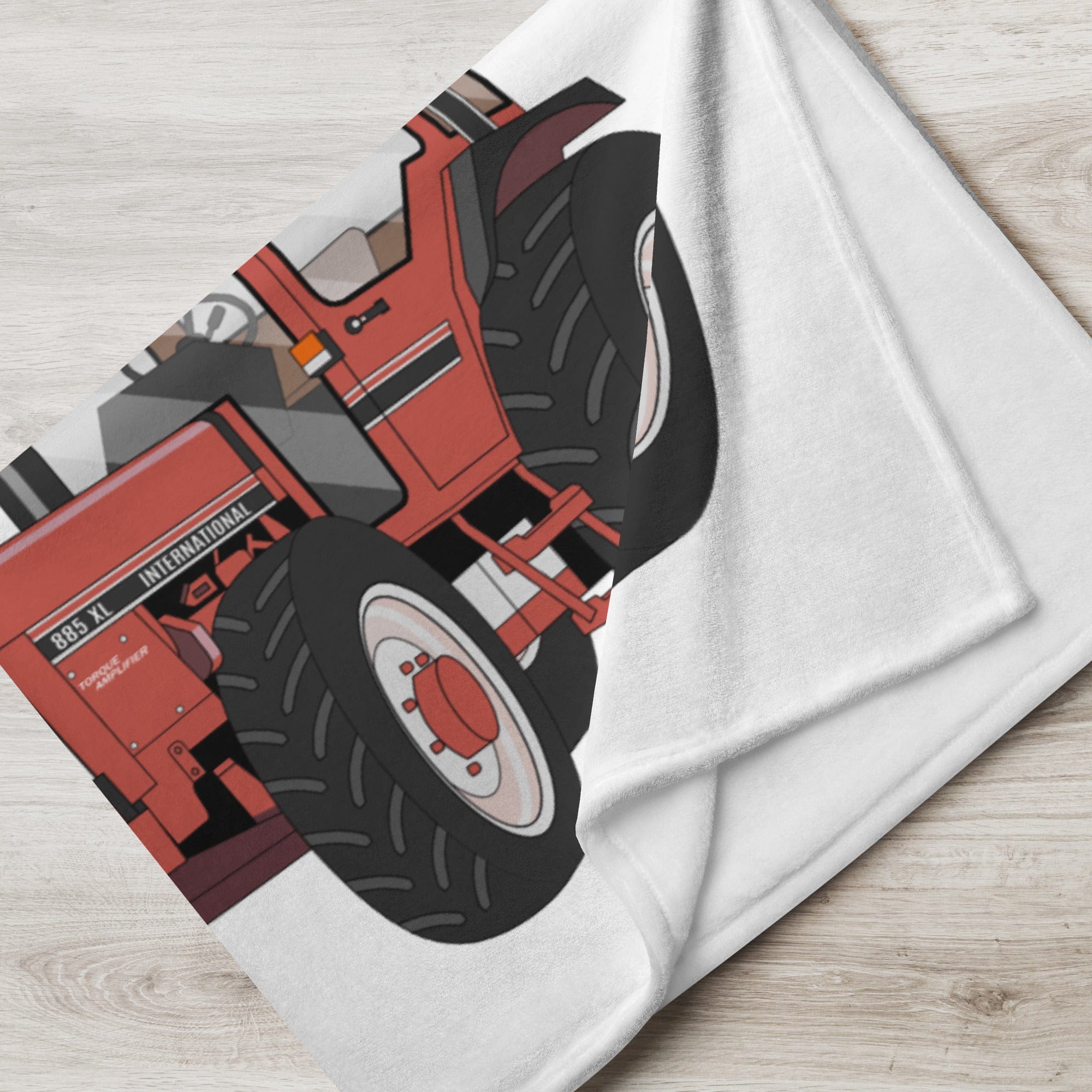 The Tractor Mugs Store Case 885 XL | Throw Blanket Quality Farmers Merch