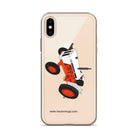 The Tractor Mugs Store Case David Brown 995 (1973) | Clear Case for iPhone® Quality Farmers Merch