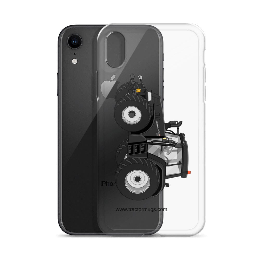 The Tractor Mugs Store Case IH 195 CVX Black | Clear Case for iPhone® Quality Farmers Merch