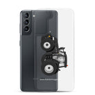 The Tractor Mugs Store Case IH 195 CVX Black | Clear Case for Samsung® Quality Farmers Merch