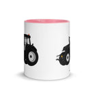 The Tractor Mugs Store Case IH 195 CVX Black | Mug with Color Inside Quality Farmers Merch
