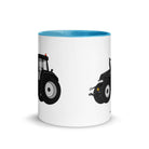 The Tractor Mugs Store Case IH 195 CVX Black | Mug with Color Inside Quality Farmers Merch