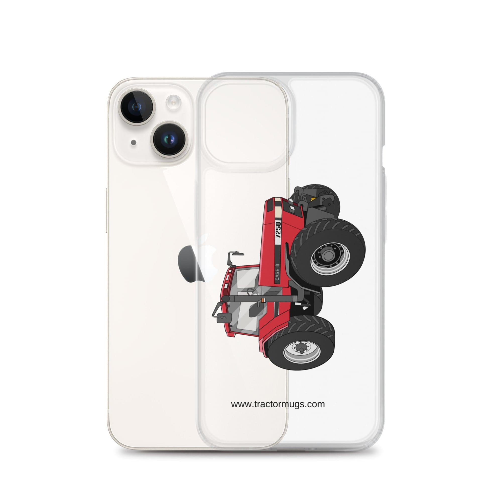 The Tractor Mugs Store Case IH 7250   |  Clear Case for iPhone® Quality Farmers Merch