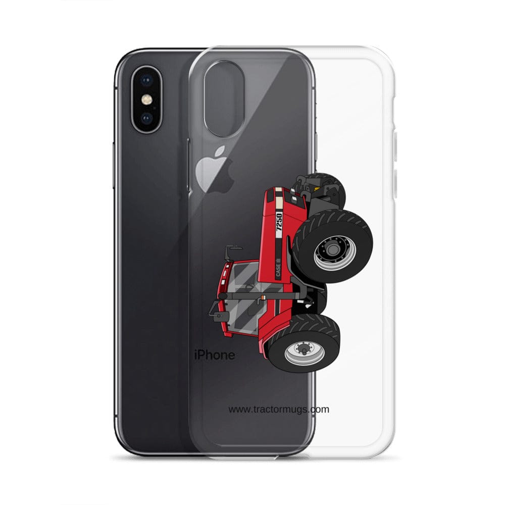 The Tractor Mugs Store Case IH 7250   |  Clear Case for iPhone® Quality Farmers Merch