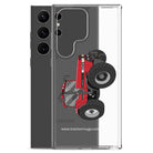 The Tractor Mugs Store Case IH 7250 | Clear Case for Samsung® Quality Farmers Merch