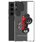 The Tractor Mugs Store Case IH 7250 | Clear Case for Samsung® Quality Farmers Merch