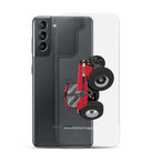 The Tractor Mugs Store Case IH 7250 | Clear Case for Samsung® Quality Farmers Merch