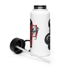 The Tractor Mugs Store Case IH 7250   | Stainless steel water bottle with a straw lid Quality Farmers Merch