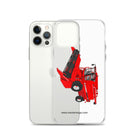 The Tractor Mugs Store Case IH Axial Flow 2188 Harvester | Clear Case for iPhone® Quality Farmers Merch