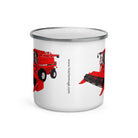 The Tractor Mugs Store Case IH Axial Flow 2188 Harvester | Enamel Mug Quality Farmers Merch