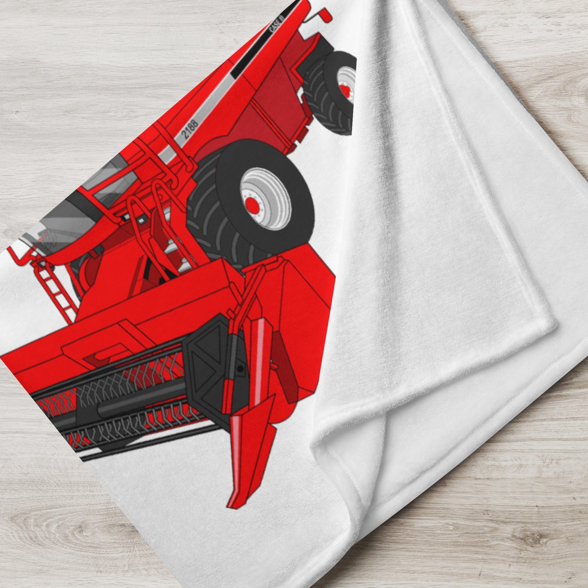 The Tractor Mugs Store Case IH Axial Flow 2188 Harvester | Throw Blanket Quality Farmers Merch