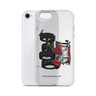 The Tractor Mugs Store Case IH Maxxum 145 | Clear Case for iPhone® Quality Farmers Merch