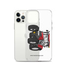 The Tractor Mugs Store Case IH Maxxum 145 | Clear Case for iPhone® Quality Farmers Merch