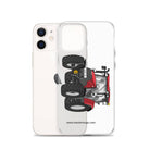 The Tractor Mugs Store Case IH Maxxum 145 | Clear Case for iPhone® Quality Farmers Merch