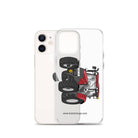 The Tractor Mugs Store Case IH Maxxum 145 | Clear Case for iPhone® Quality Farmers Merch