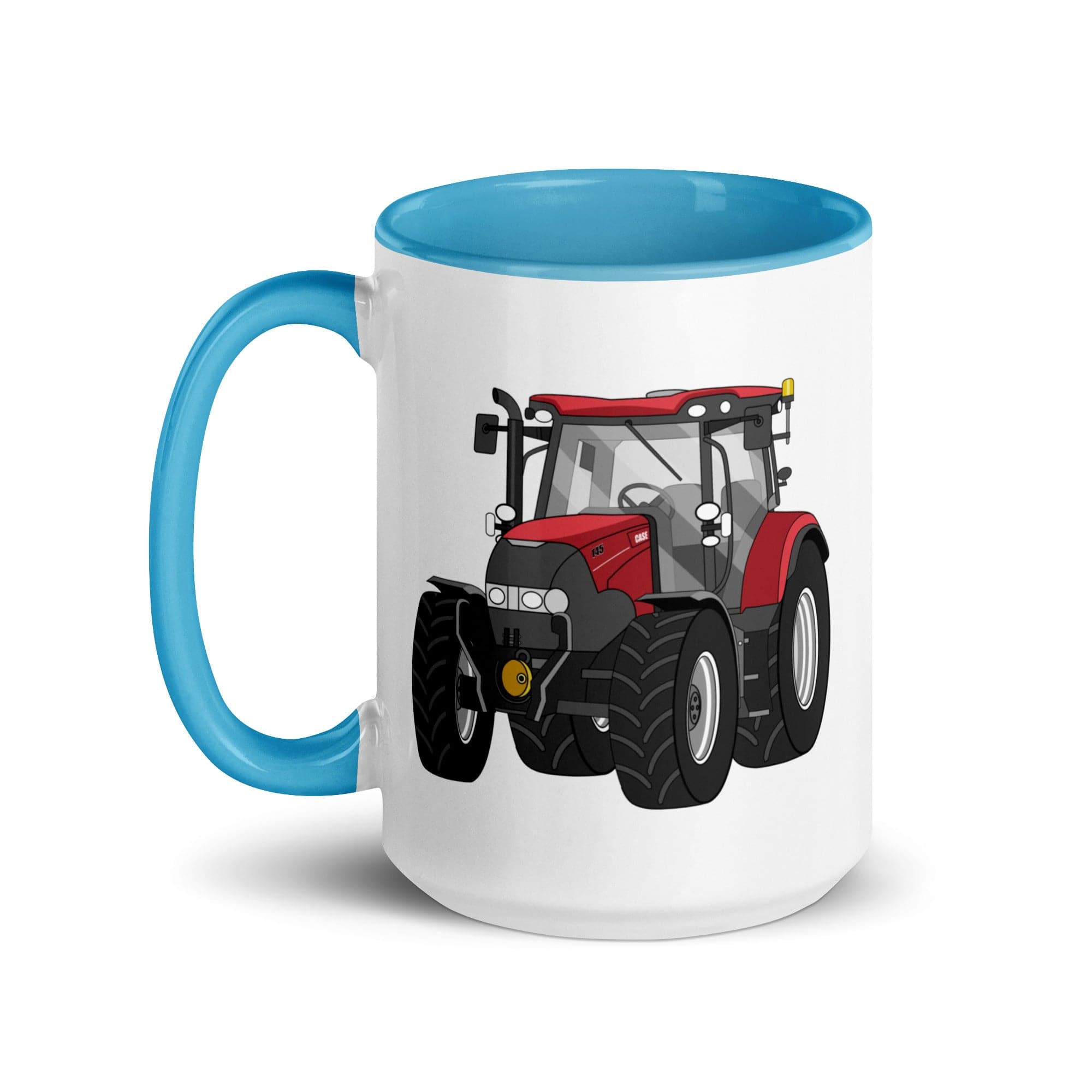 The Tractor Mugs Store Case IH Maxxum 145 | Mug with Color Inside Quality Farmers Merch