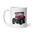 The Tractor Mugs Store Case IH Maxxum 145 | White glossy mug Quality Farmers Merch